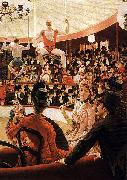 James Jacques Joseph Tissot The Circus Lover Sweden oil painting artist
